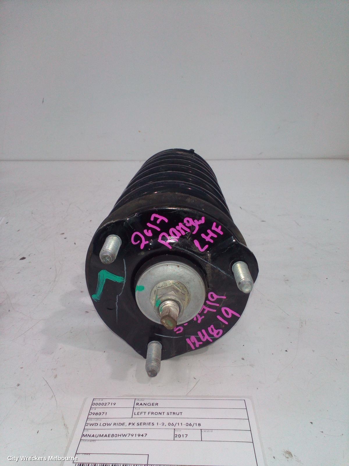 FORD RANGER 2017 Left Front Strut