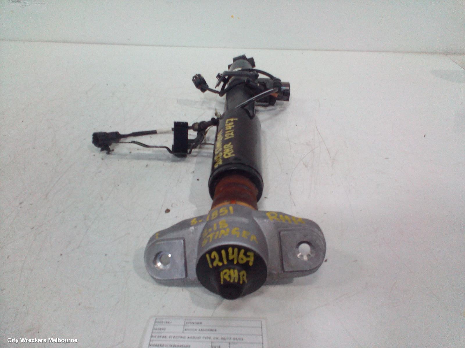 KIA STINGER 2018 Shock Absorber