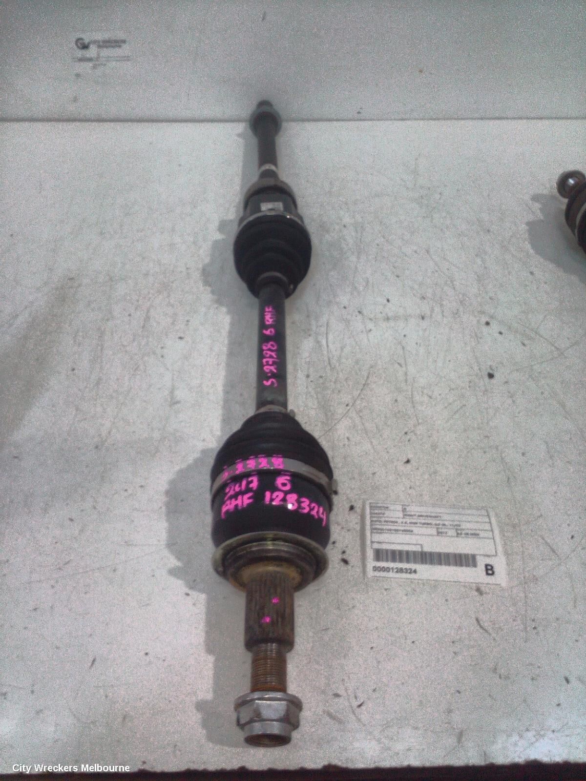 MAZDA 6 2017 Right Driveshaft