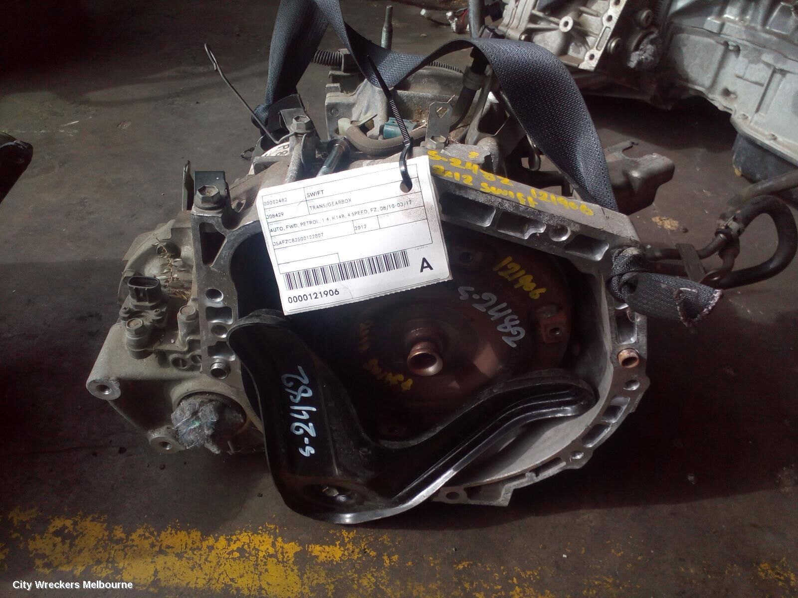 SUZUKI SWIFT 2012 Trans/Gearbox