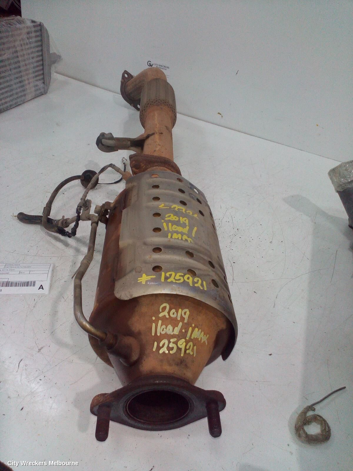 HYUNDAI ILOAD/IMAX 2019 Particulate Filter/Dpf