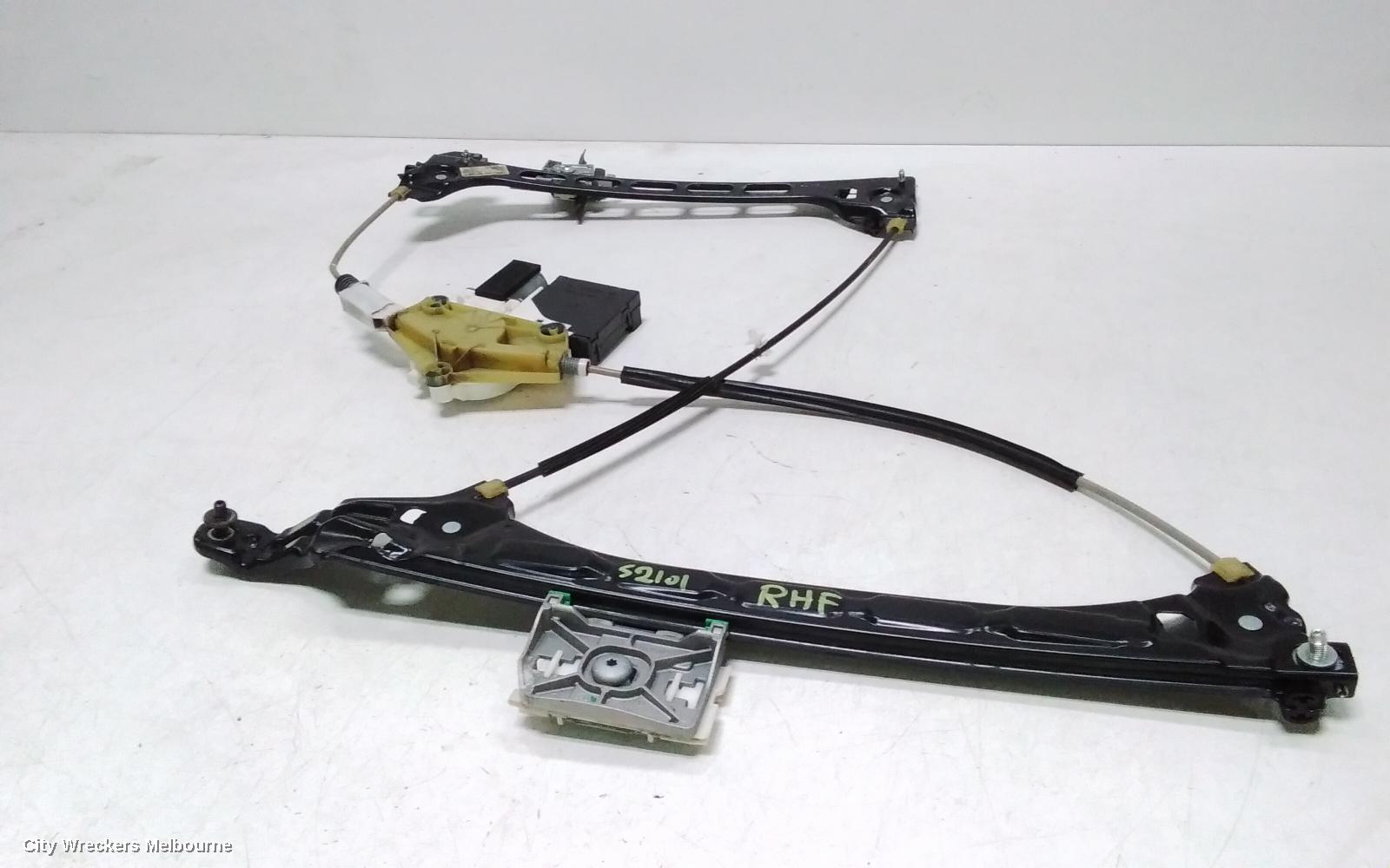 AUDI TT 2008 Right Front Window Reg/Motor