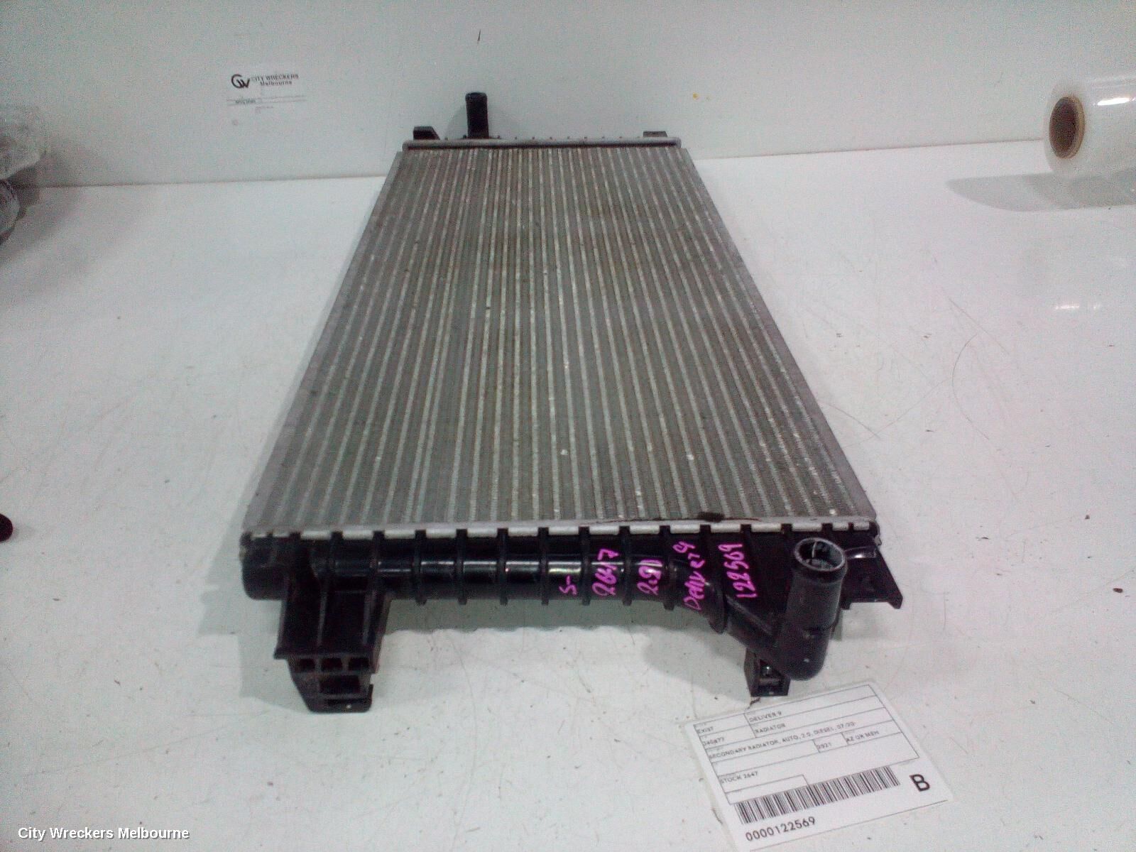 LDV DELIVER 9 2021 Radiator