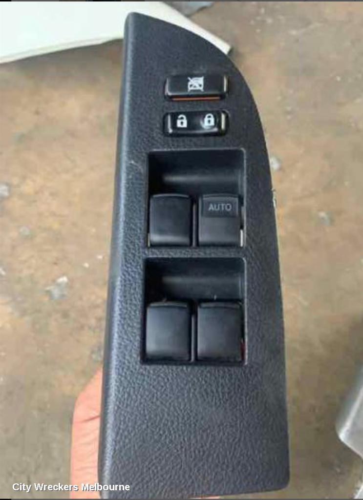 TOYOTA KLUGER 2008 Pwr Dr Wind Switch