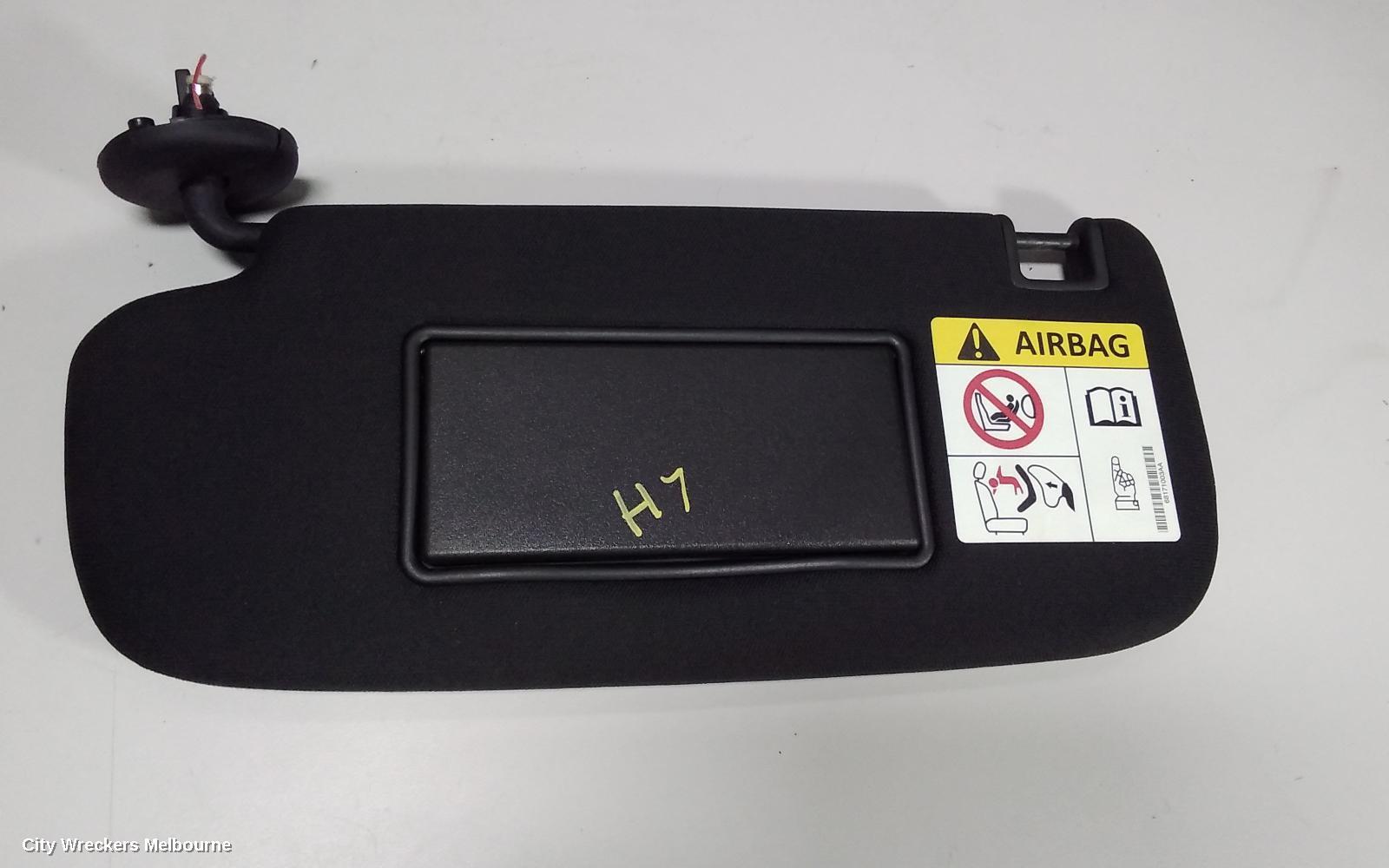 AUDI A4 2012 Sunvisor