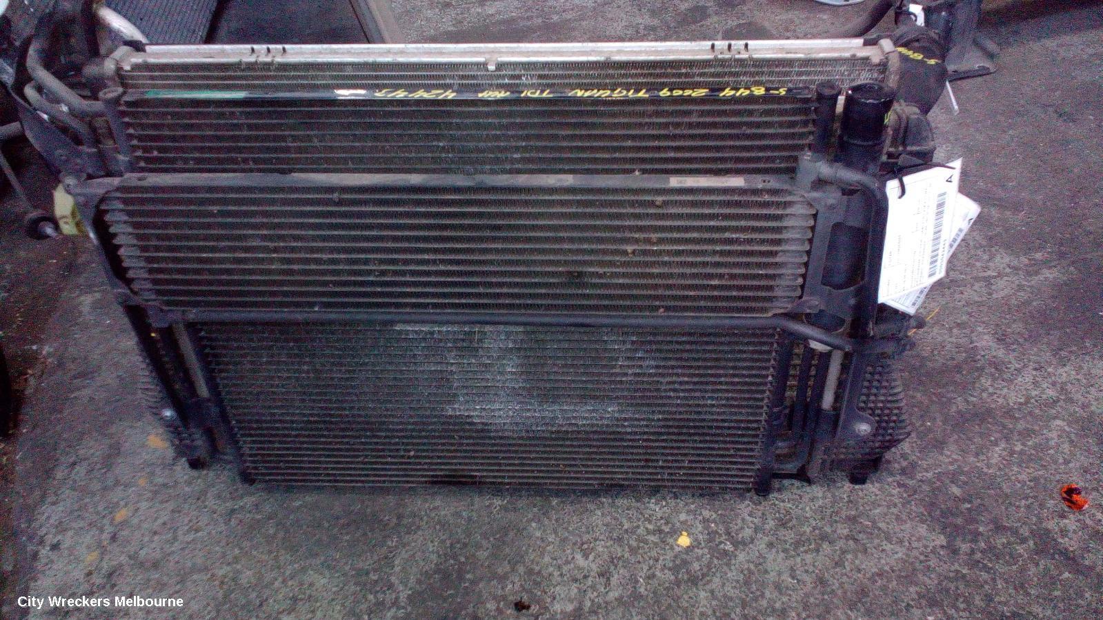VOLKSWAGEN TIGUAN 2009 A/C Condenser