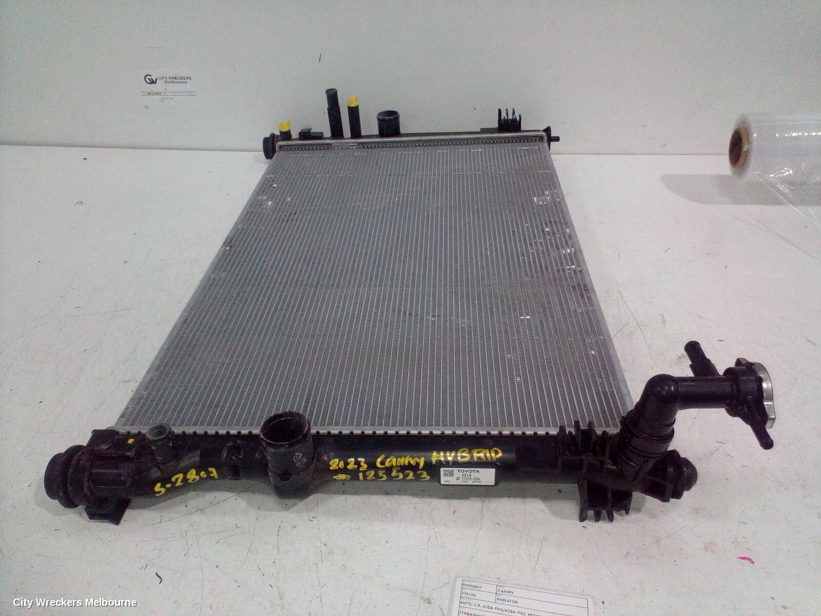 TOYOTA CAMRY 2023 Radiator