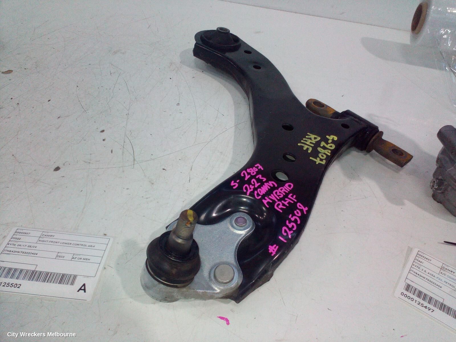 TOYOTA CAMRY 2023 Right Front Lower Control Arm
