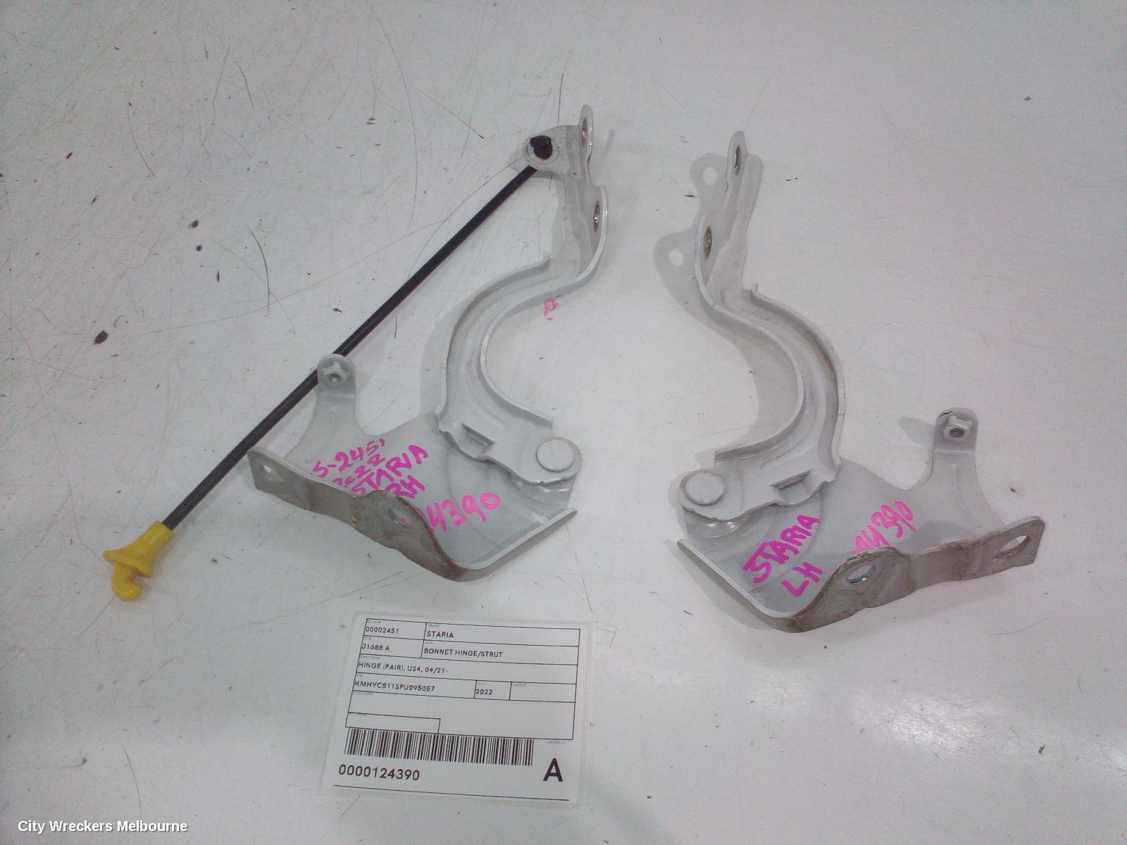 HYUNDAI STARIA 2022 Bonnet Hinge/Strut