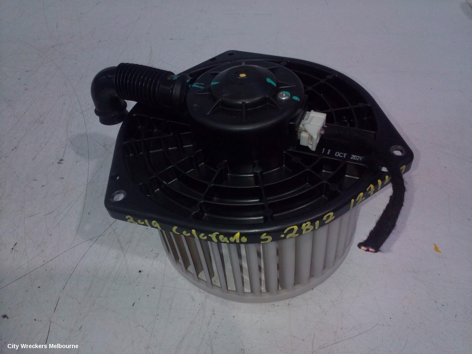 HOLDEN COLORADO 2017 Heater Fan Motor