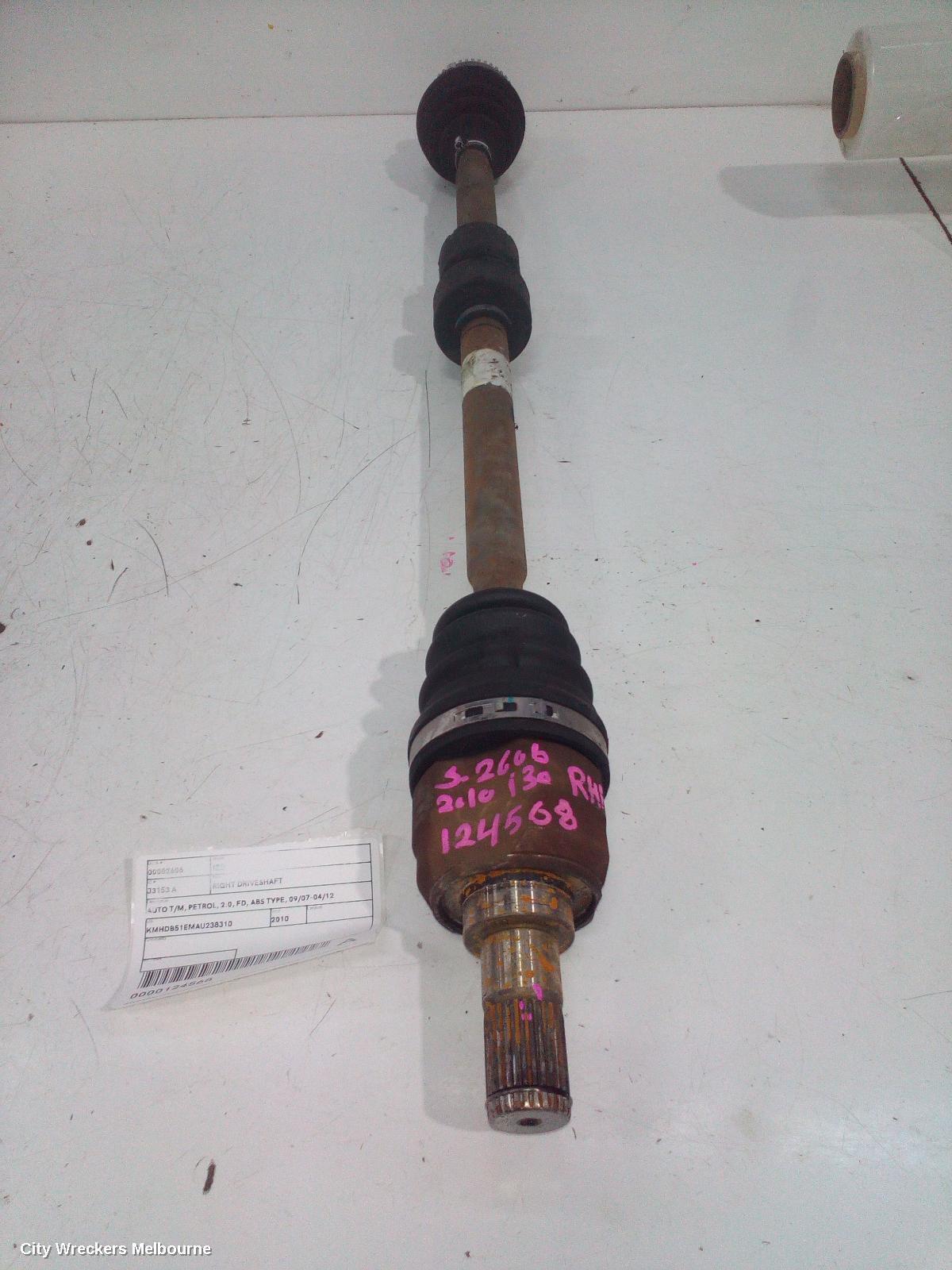 HYUNDAI I30 2010 Right Driveshaft