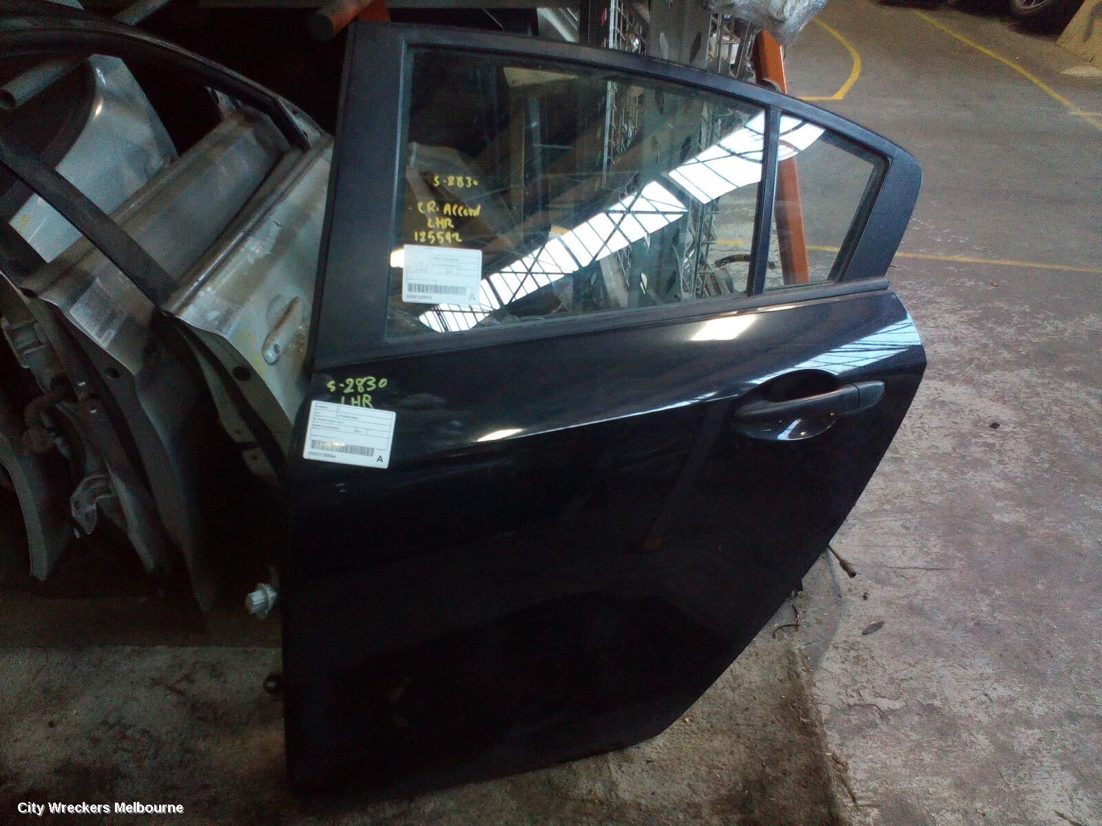MAZDA 3 2010 Left Rear Wnd Reg/Motor