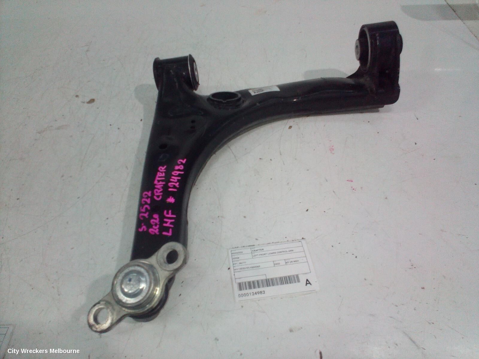 VOLKSWAGEN CRAFTER 2020 Left Front Lower Control Arm