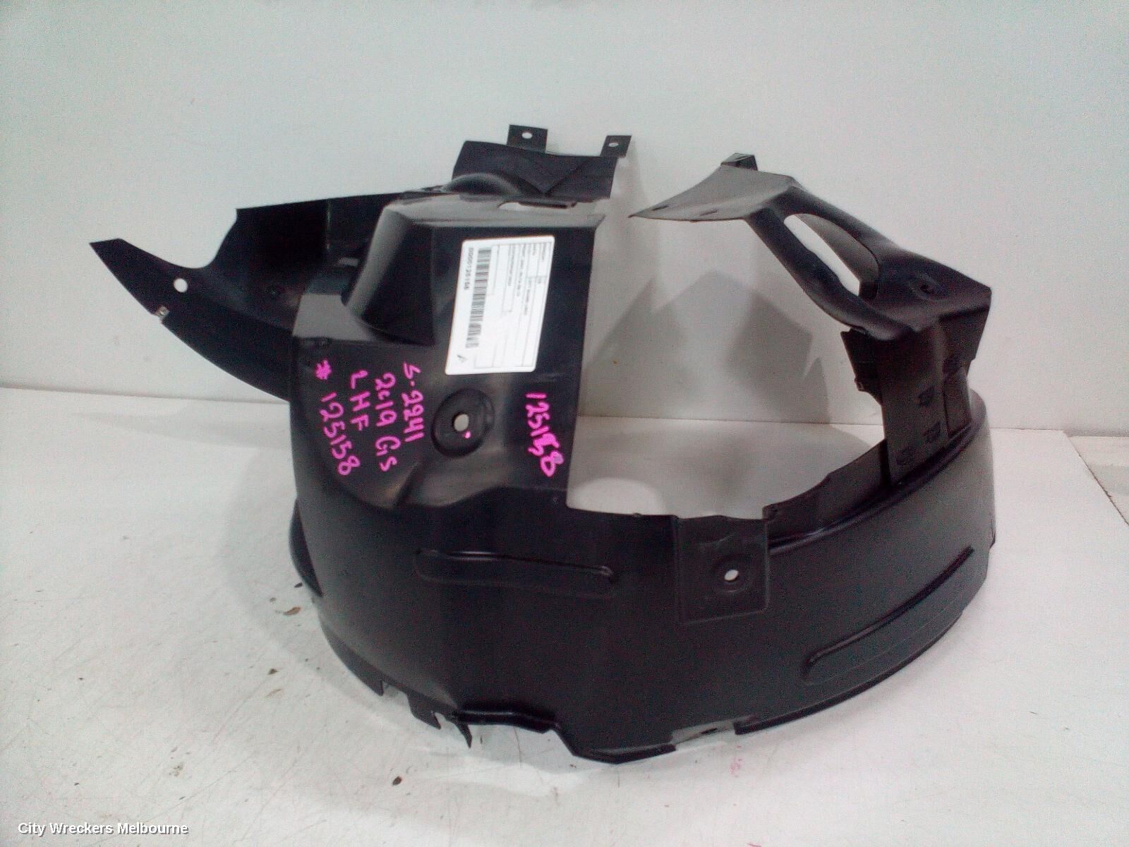 MG GS 2019 Left Guard Liner