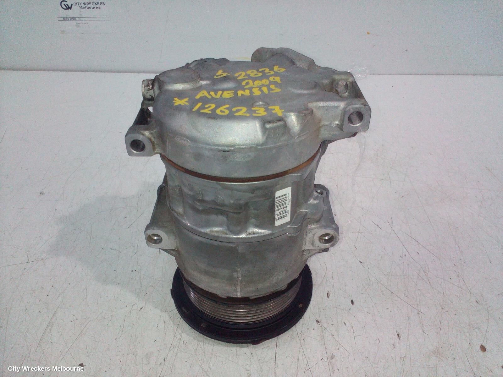 TOYOTA AVENSIS 2009 A/C Compressor