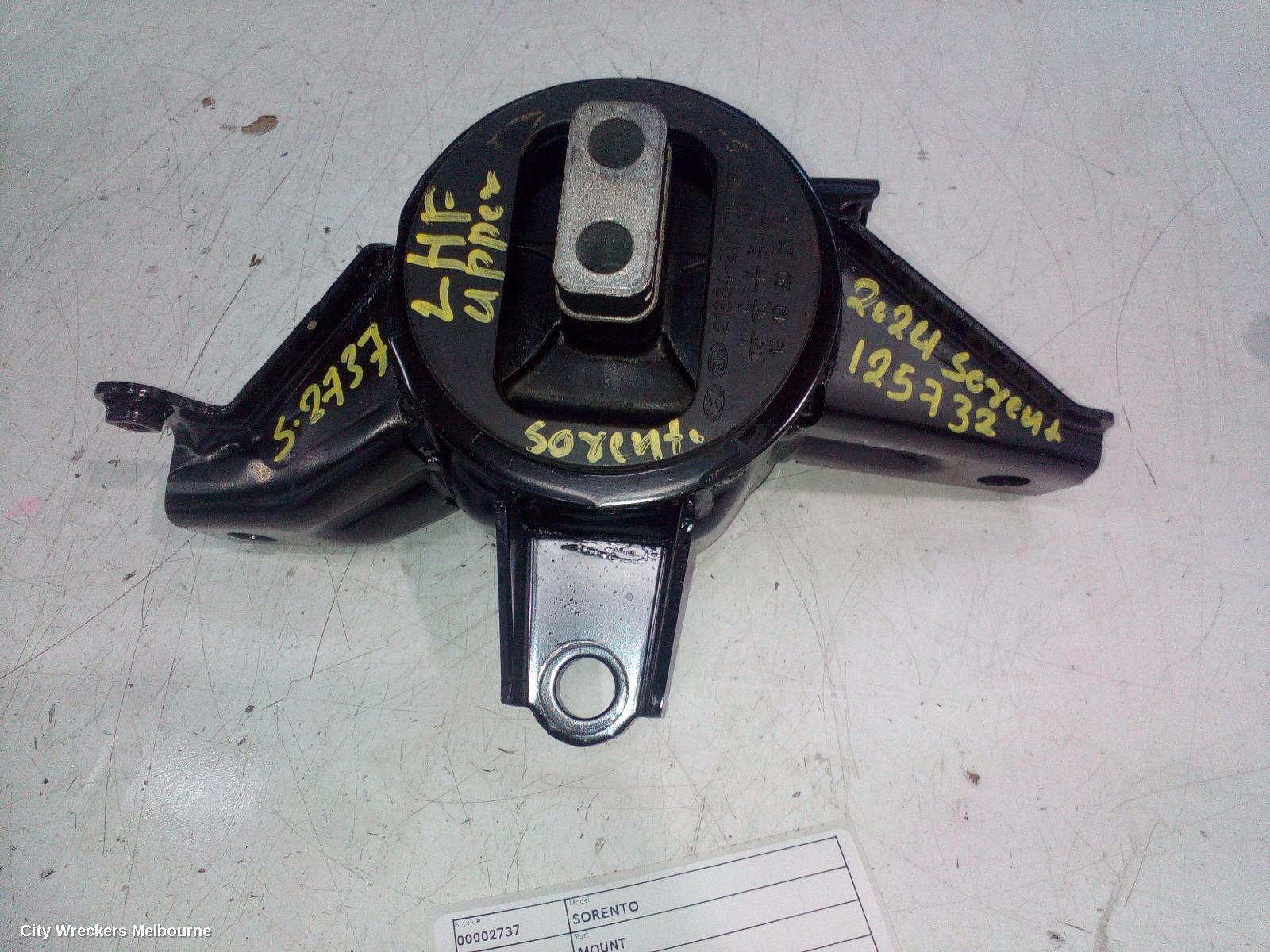 KIA SORENTO 2024 Mount