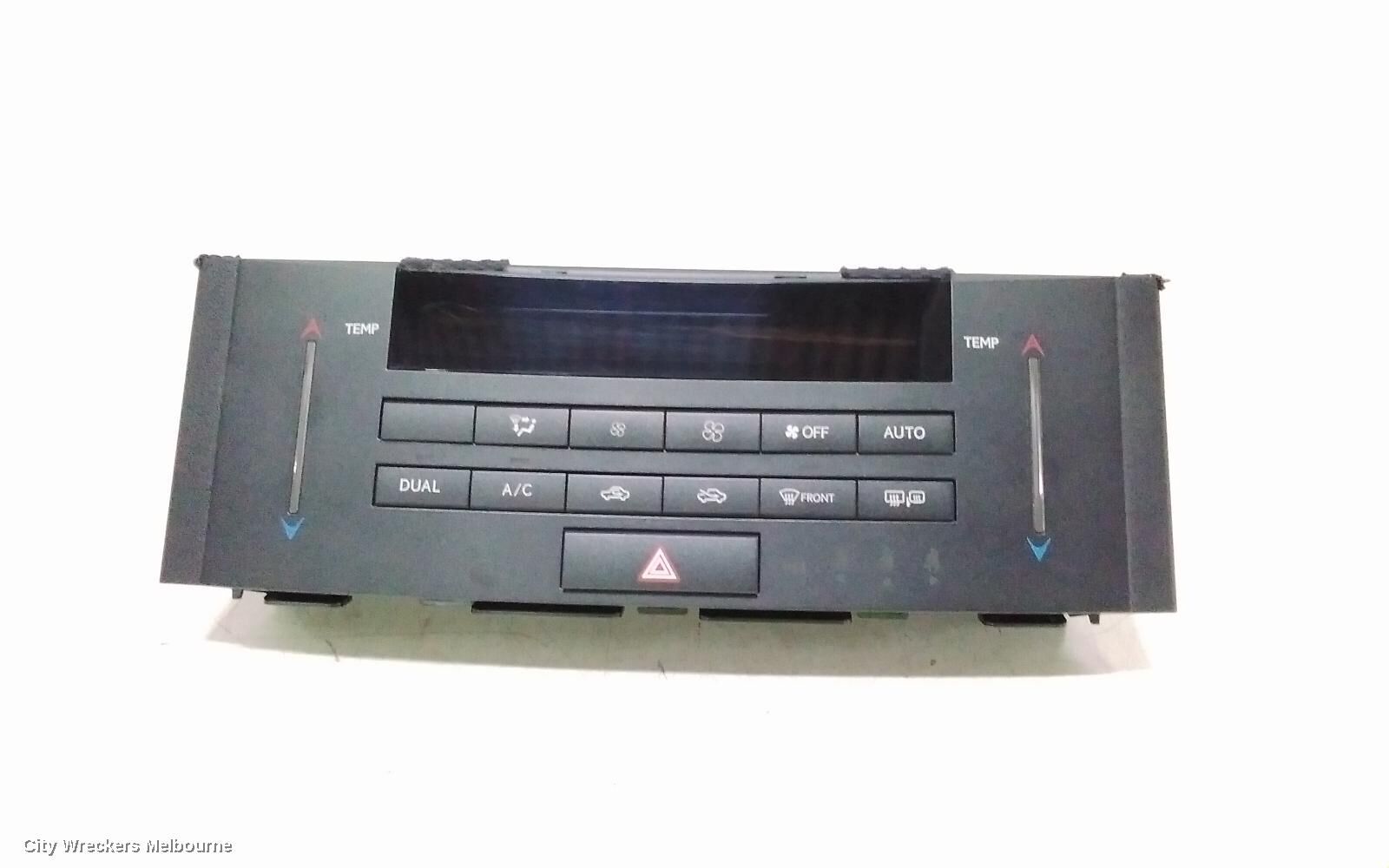 LEXUS IS SERIES 2015 Heater/Ac Controls