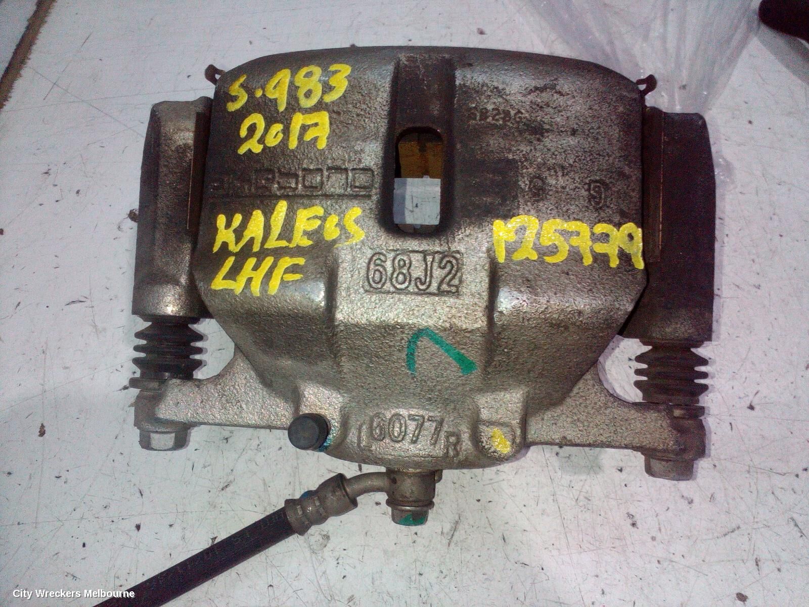 RENAULT KALEOS 2017 Caliper