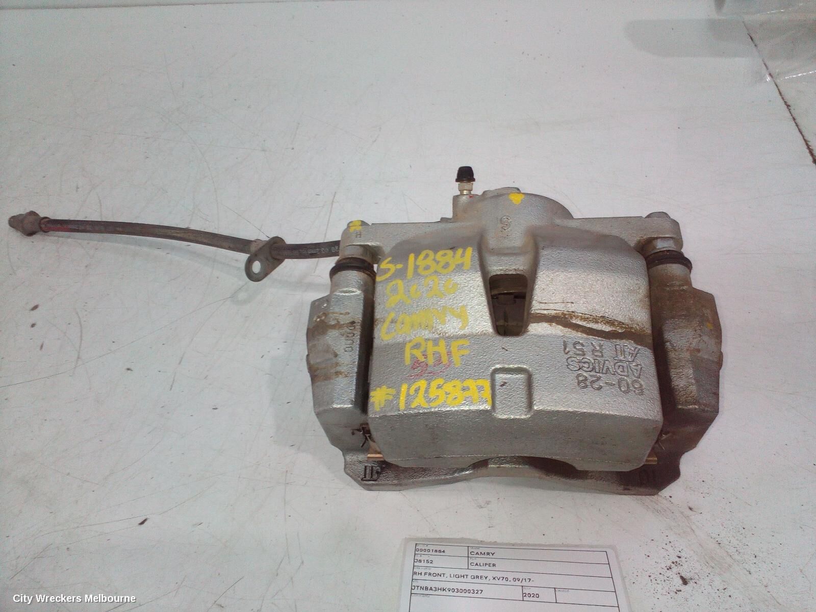 TOYOTA CAMRY 2020 Caliper