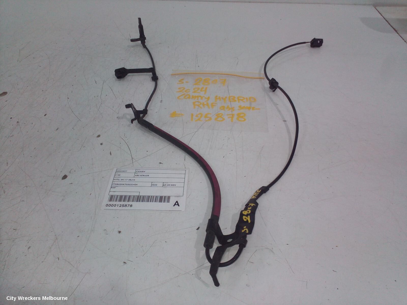TOYOTA CAMRY 2023 Abs Sensor