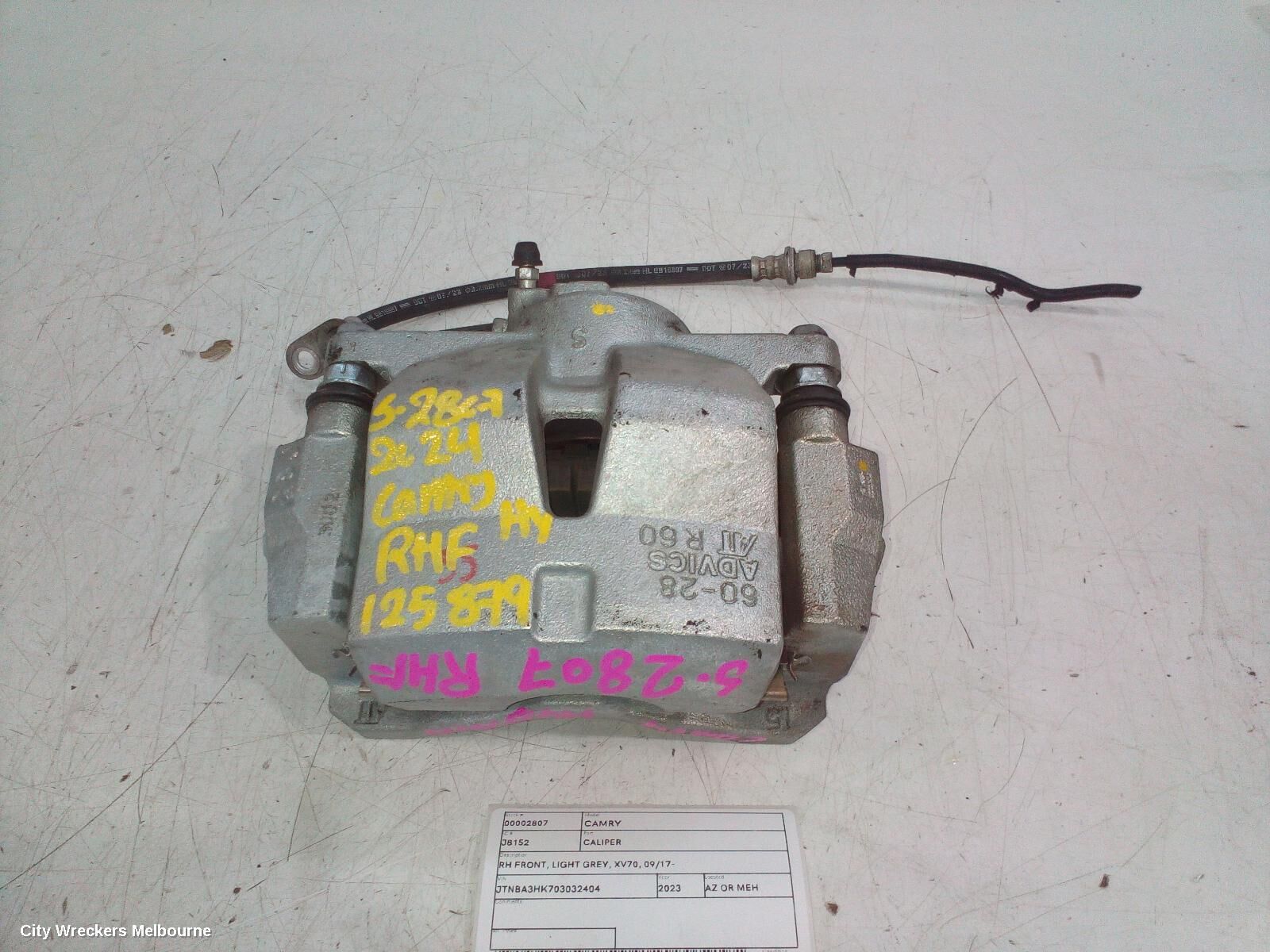TOYOTA CAMRY 2023 Caliper