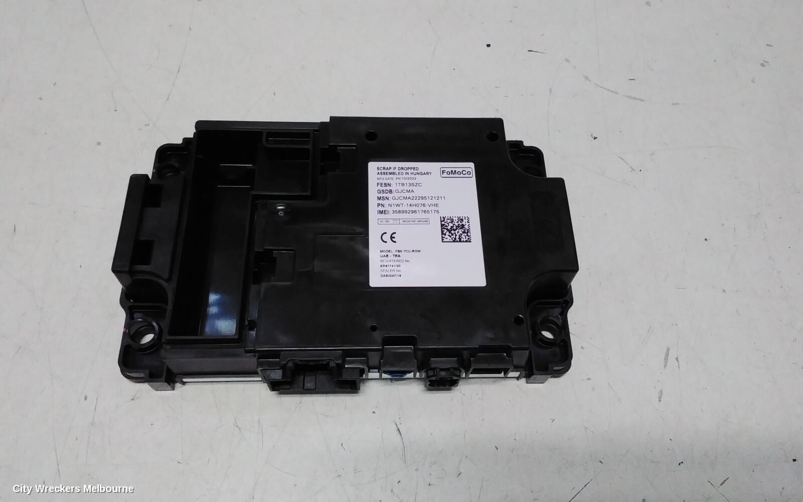 FORD RANGER 2023 Misc Switch/Relay