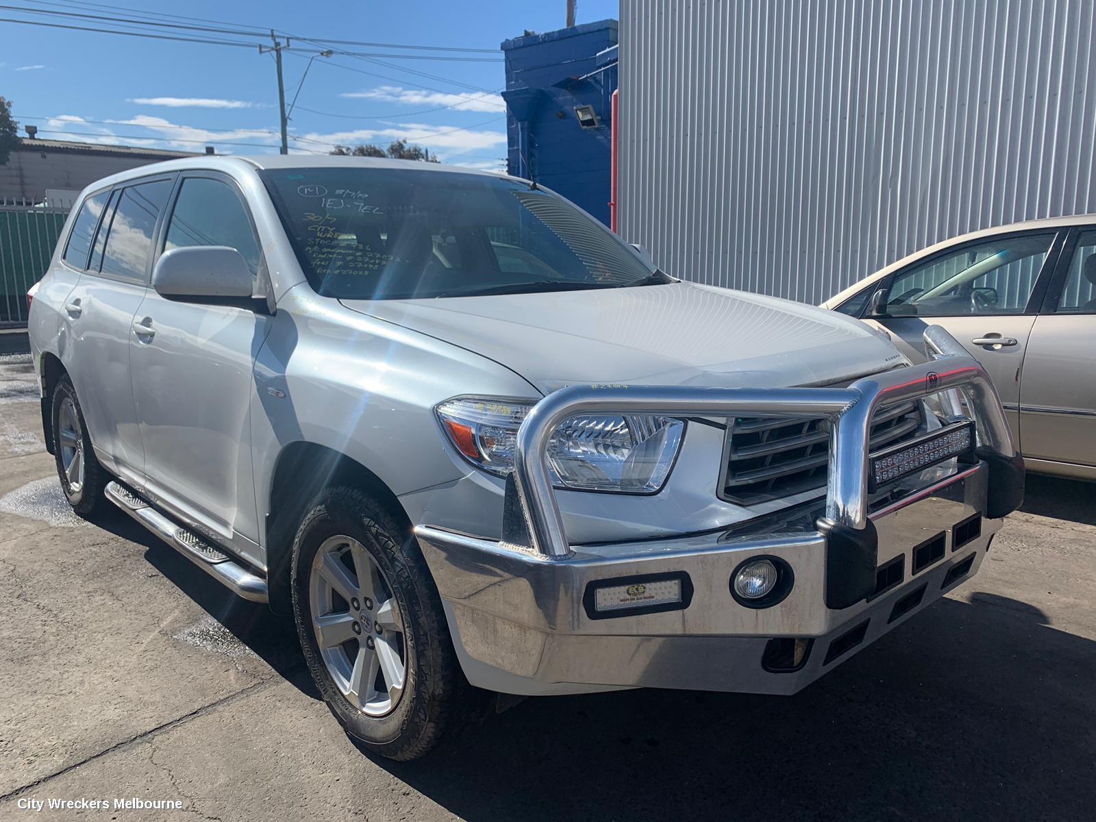 TOYOTA KLUGER 2008 A/C Condenser
