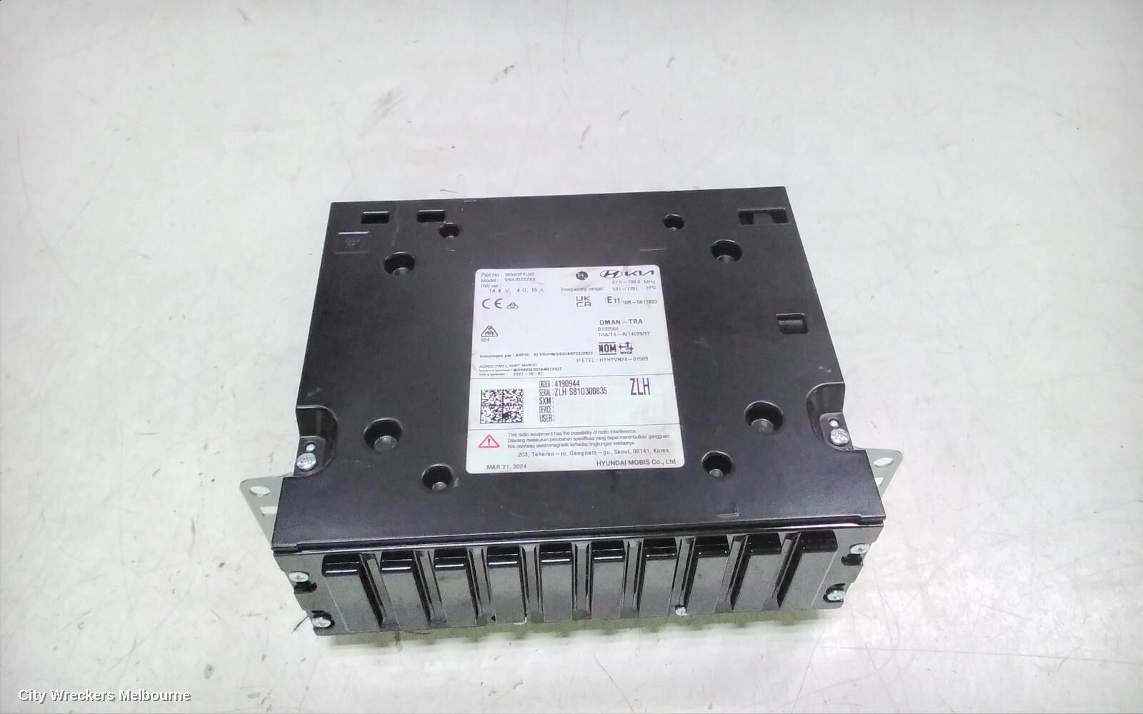 KIA SORENTO 2024 Ecu