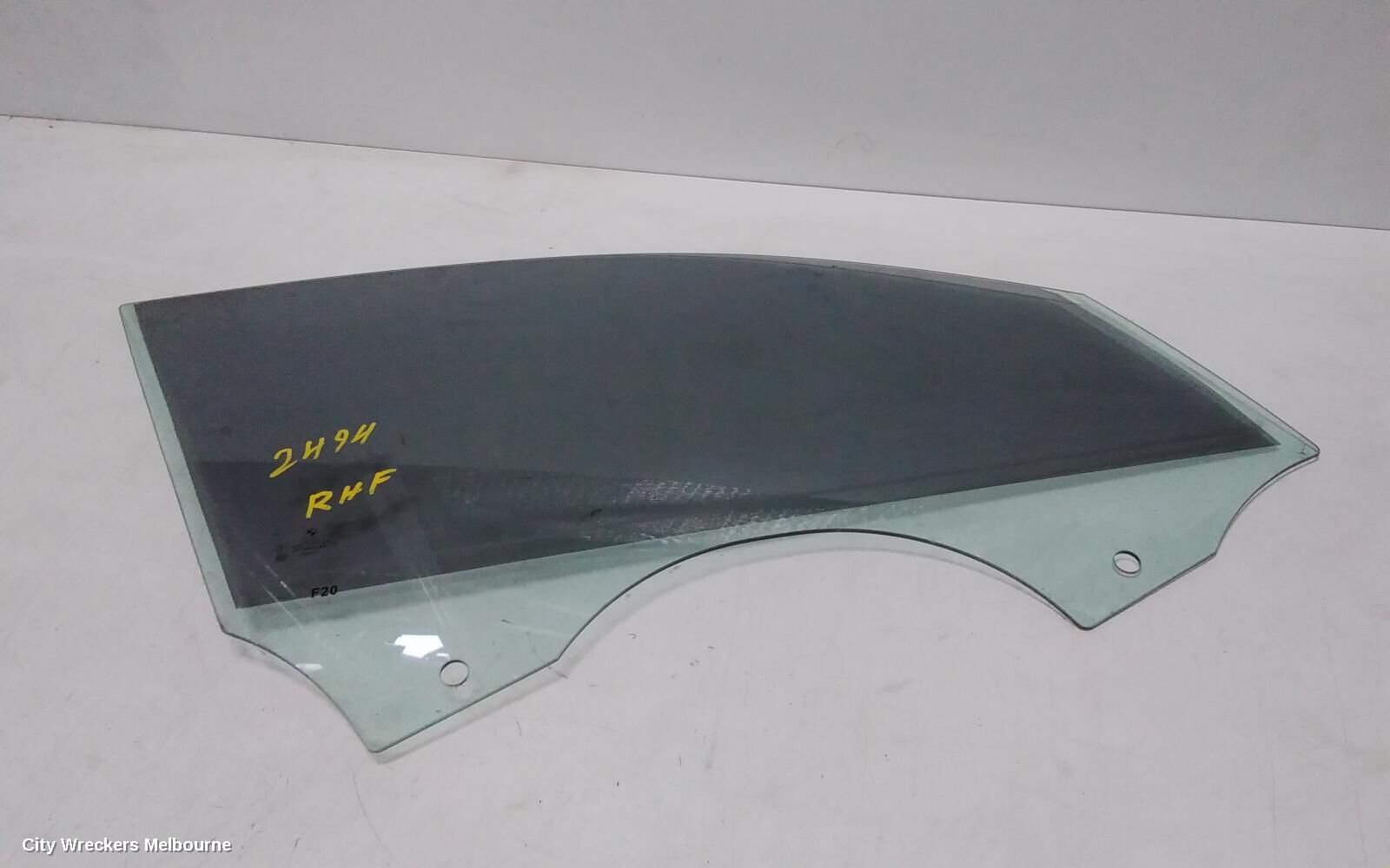BMW 1 SERIES 2012 Right Front Door Window