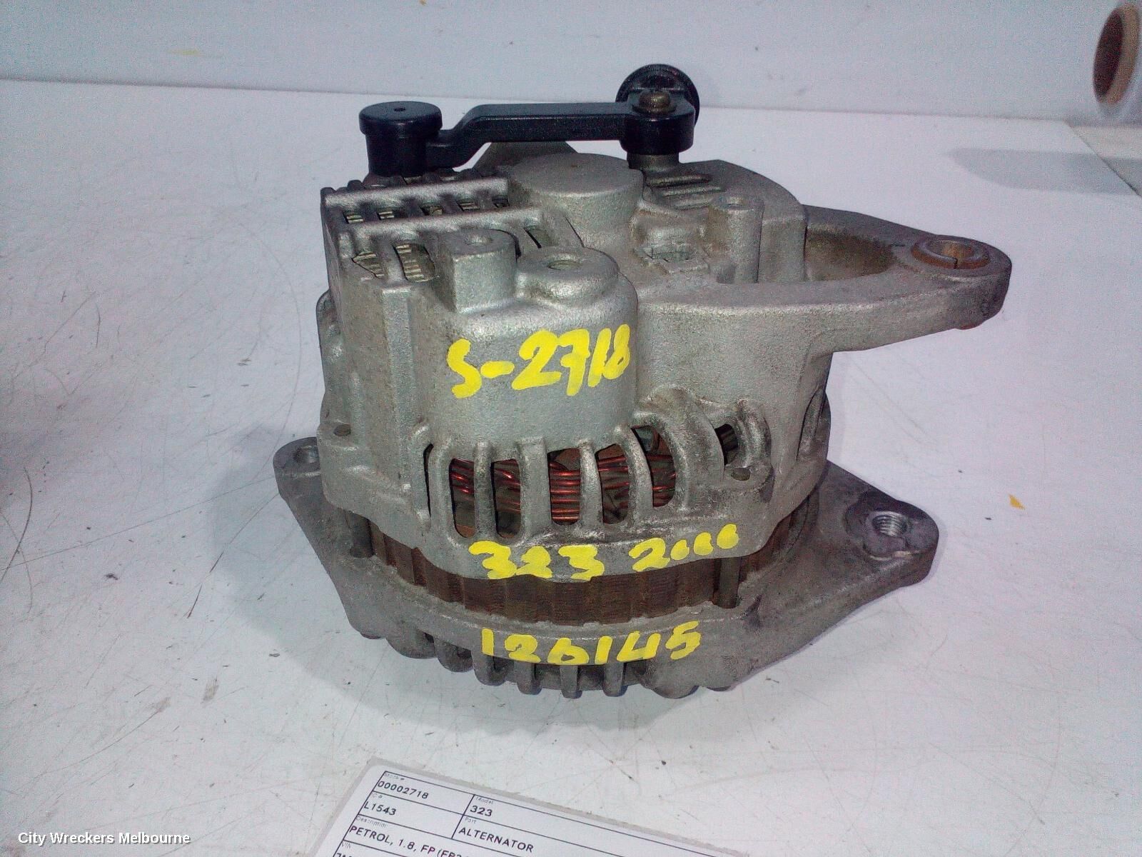 MAZDA 323 2000 Alternator