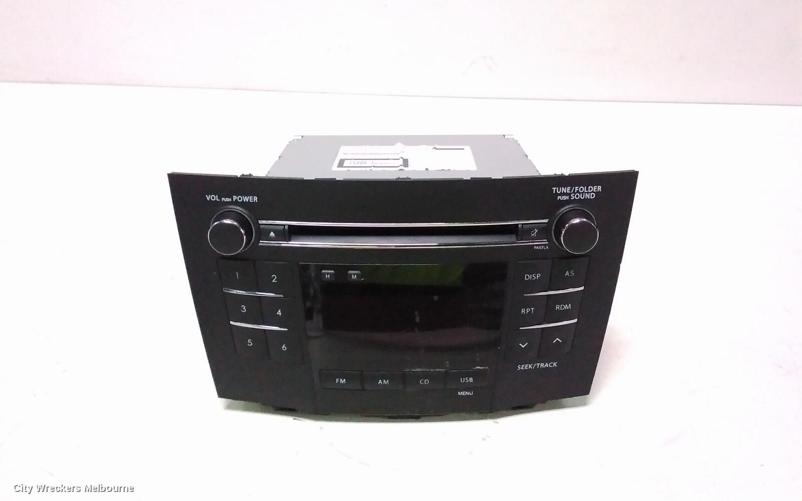 SUZUKI KIZASHI 2010 Radio/Cd/Dvd/Sat/Tv