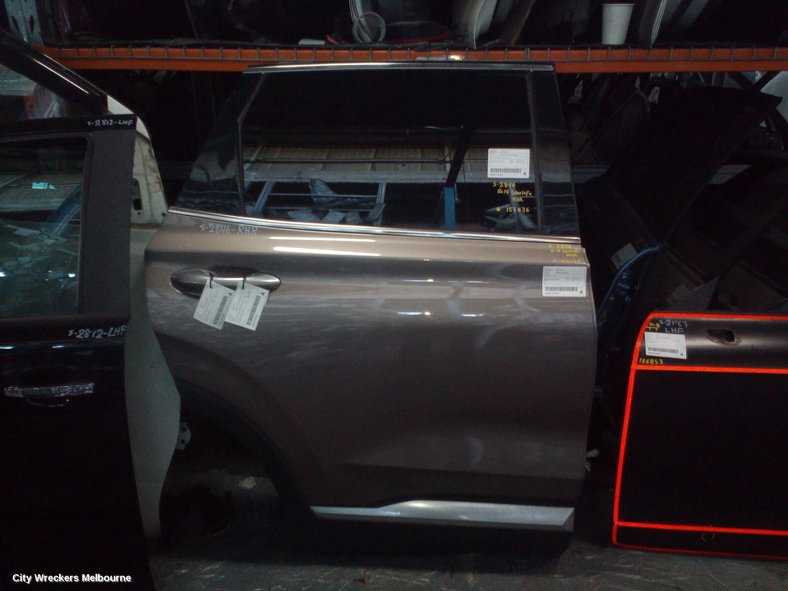 HYUNDAI SANTA FE 2019 Right Rear Wnd Reg/Motor