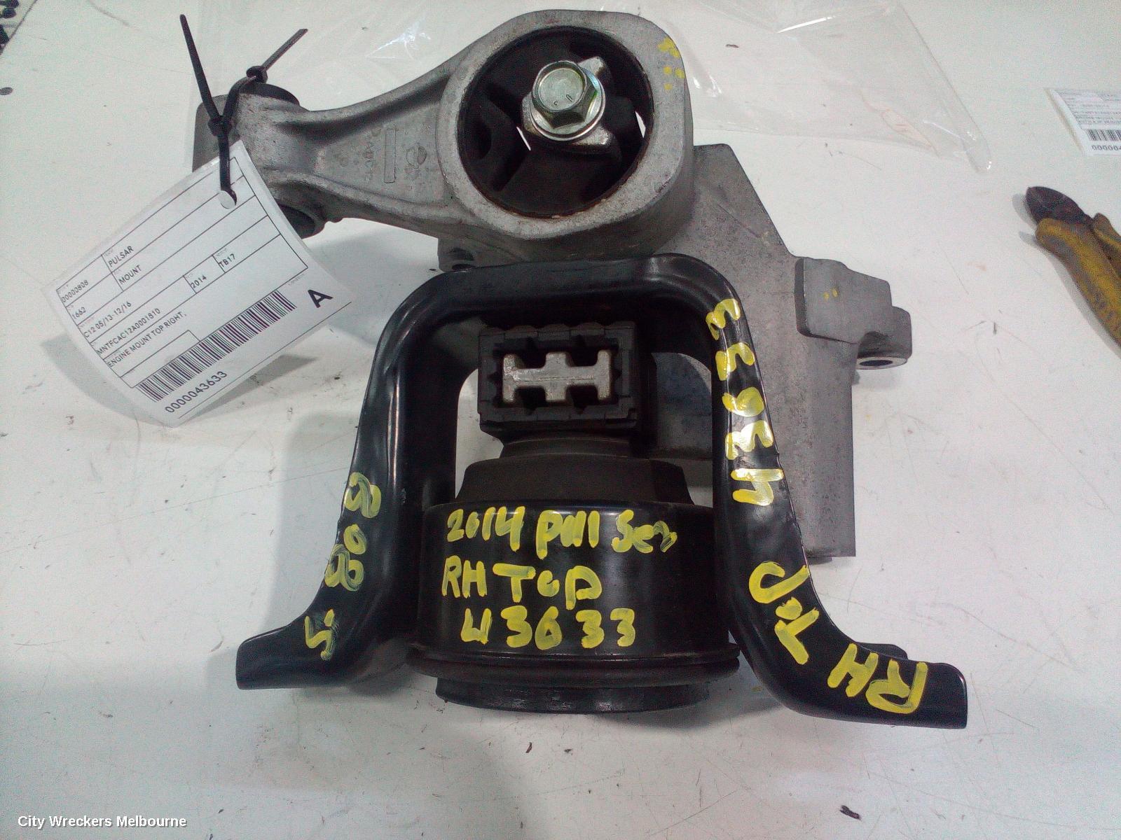 NISSAN PULSAR 2014 Mount