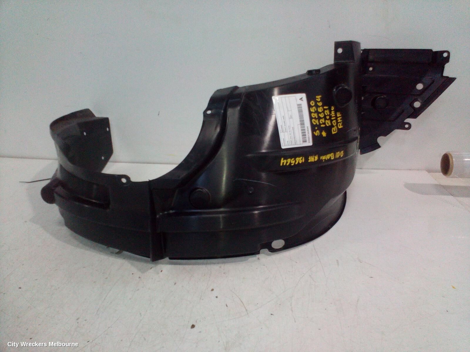 SUZUKI BALENO 2021 Right Guard Liner