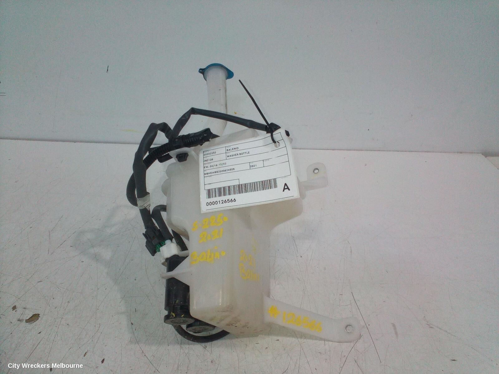 SUZUKI BALENO 2021 Washer Bottle