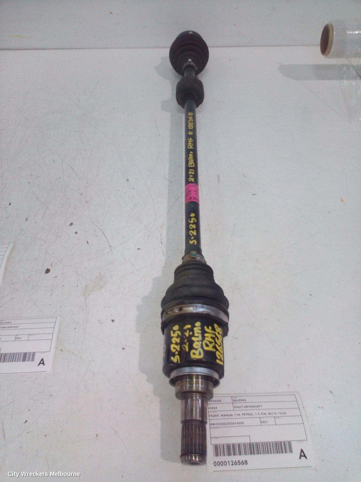 SUZUKI BALENO 2021 Right Driveshaft