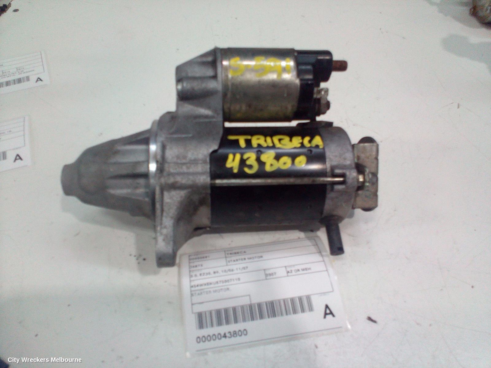 SUBARU TRIBECA 2007 Starter