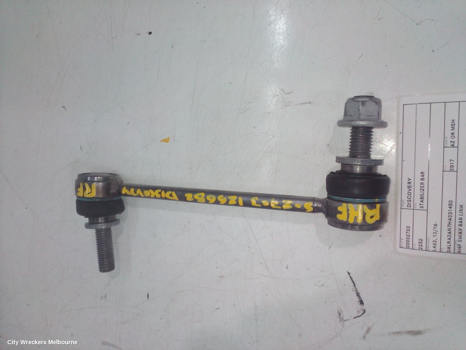 LAND ROVER DISCOVERY 2017 Stabiliser Bar