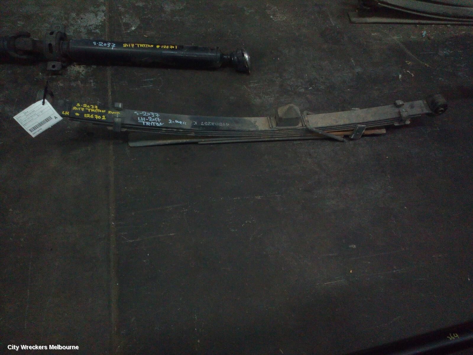 MITSUBISHI TRITON 2017 Rear Leaf Spring