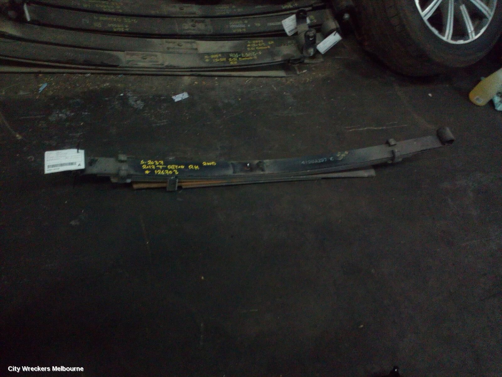 MITSUBISHI TRITON 2017 Rear Leaf Spring