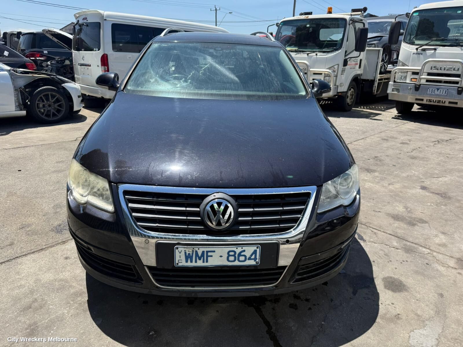 VOLKSWAGEN PASSAT 2008 Hoodlining