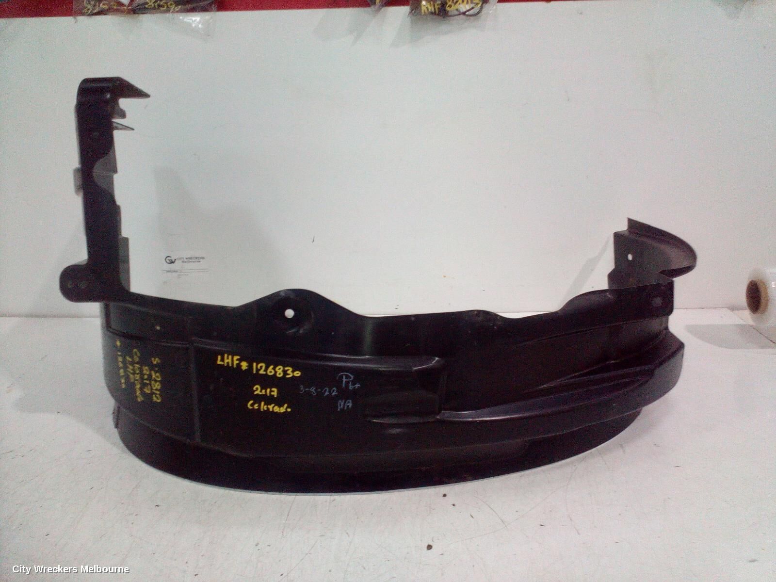 HOLDEN COLORADO 2017 Left Guard Liner