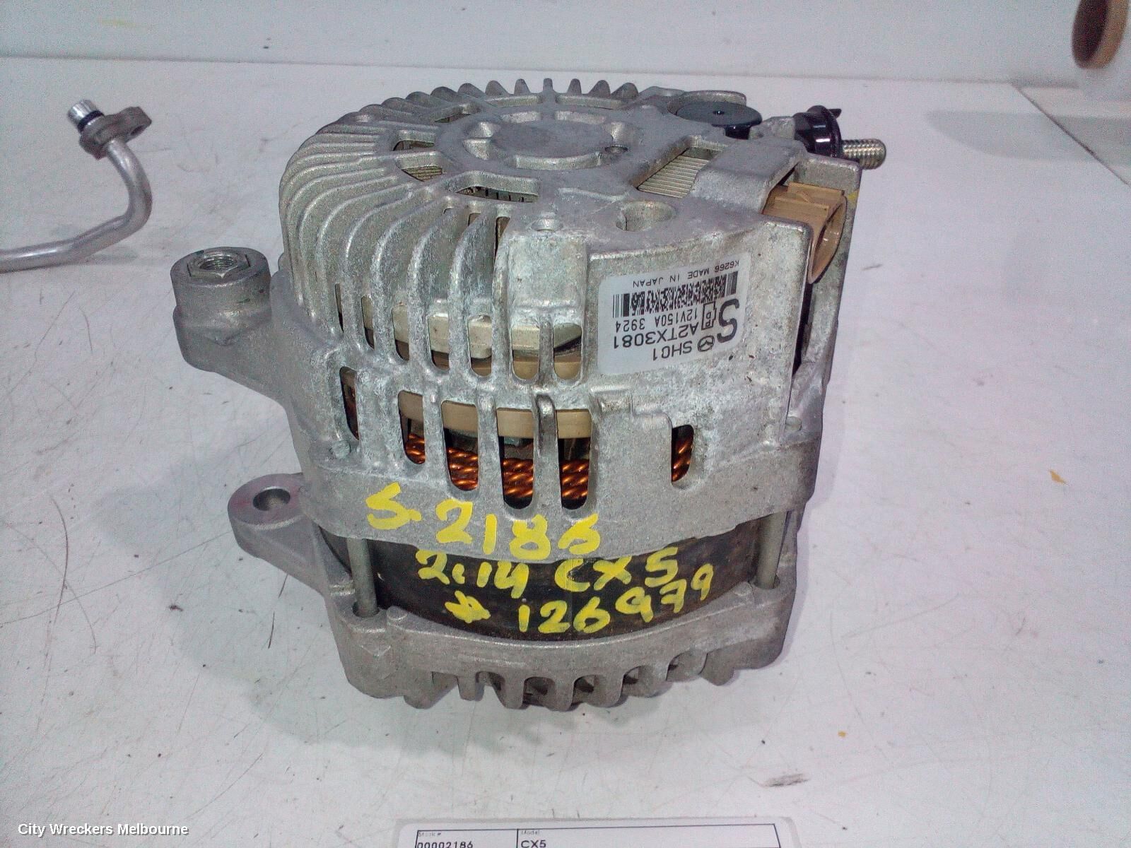 MAZDA CX5 2014 Alternator