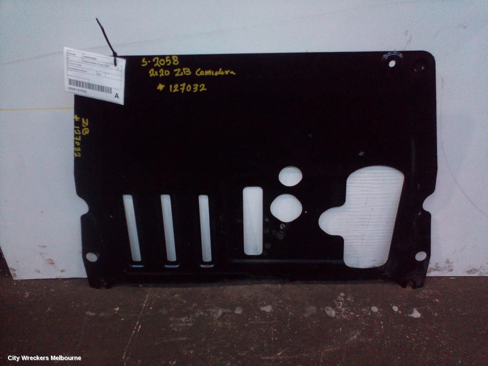 HOLDEN COMMODORE 2020 LOWER_ENGINE_SPLASH_TRAY