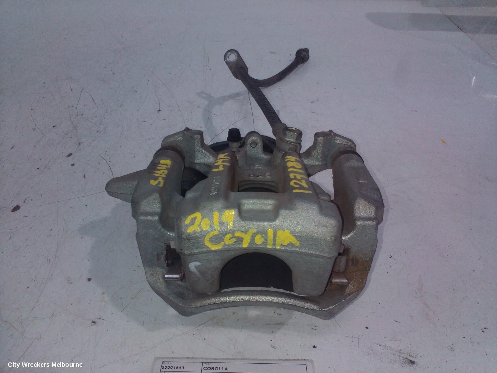 TOYOTA COROLLA 2019 Caliper