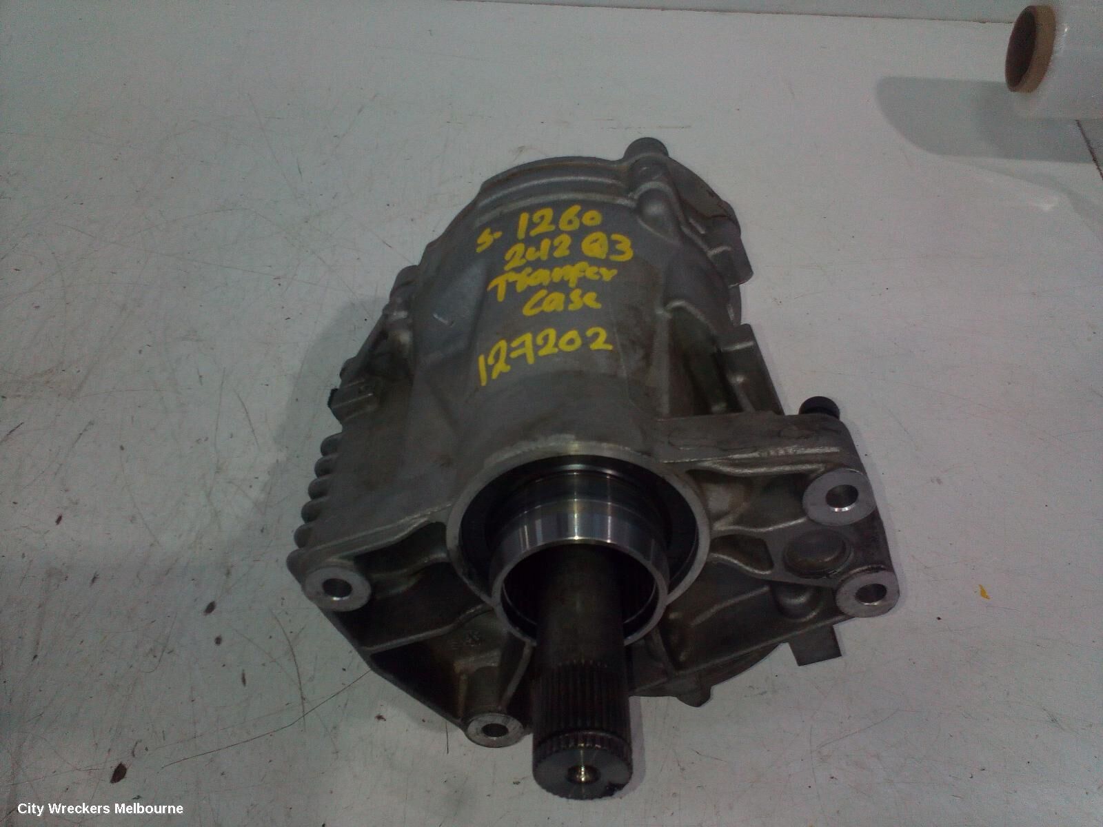 AUDI Q3 2012 Transfer Case