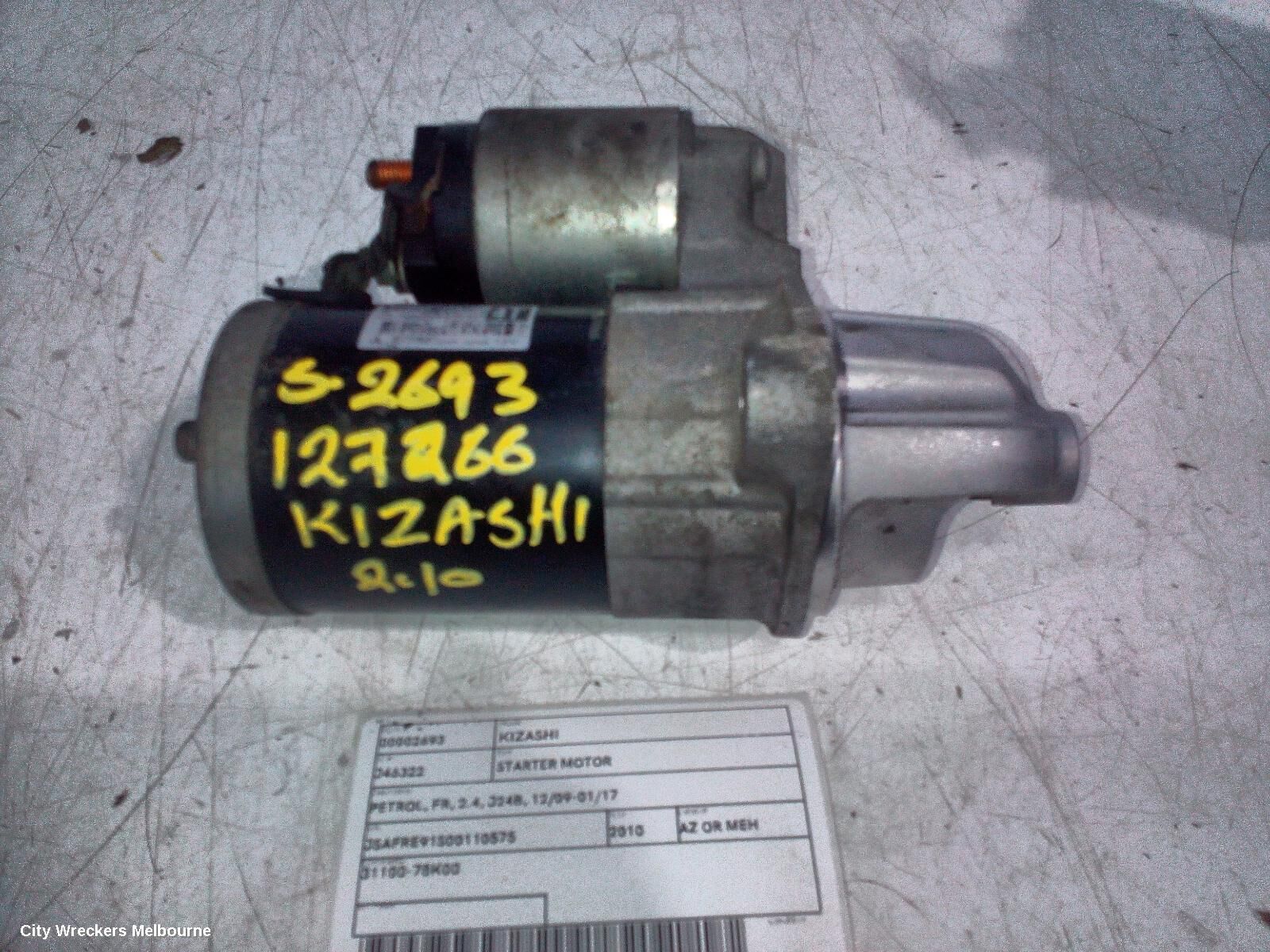 SUZUKI KIZASHI 2010 Starter