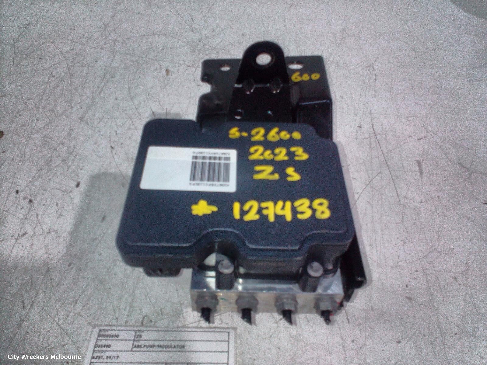 MG ZS 2023 Abs Pump/Modulator