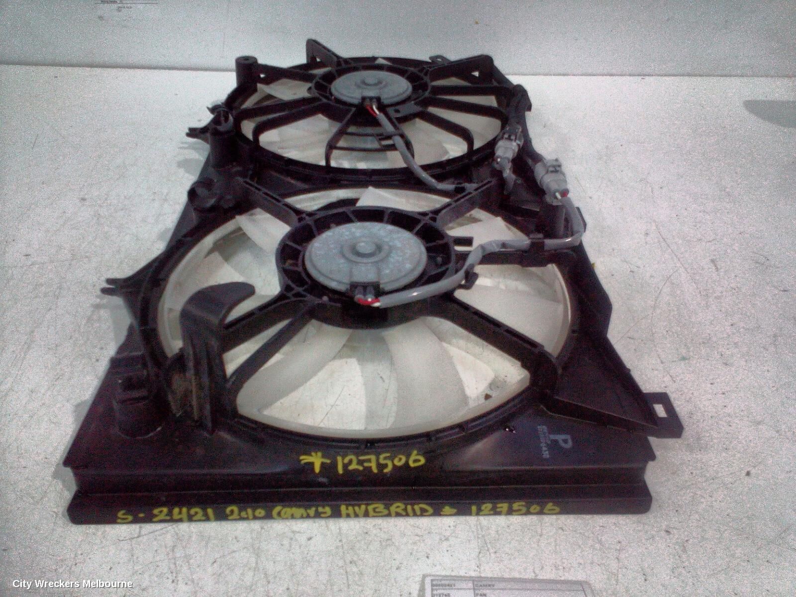 TOYOTA CAMRY 2010 Fan