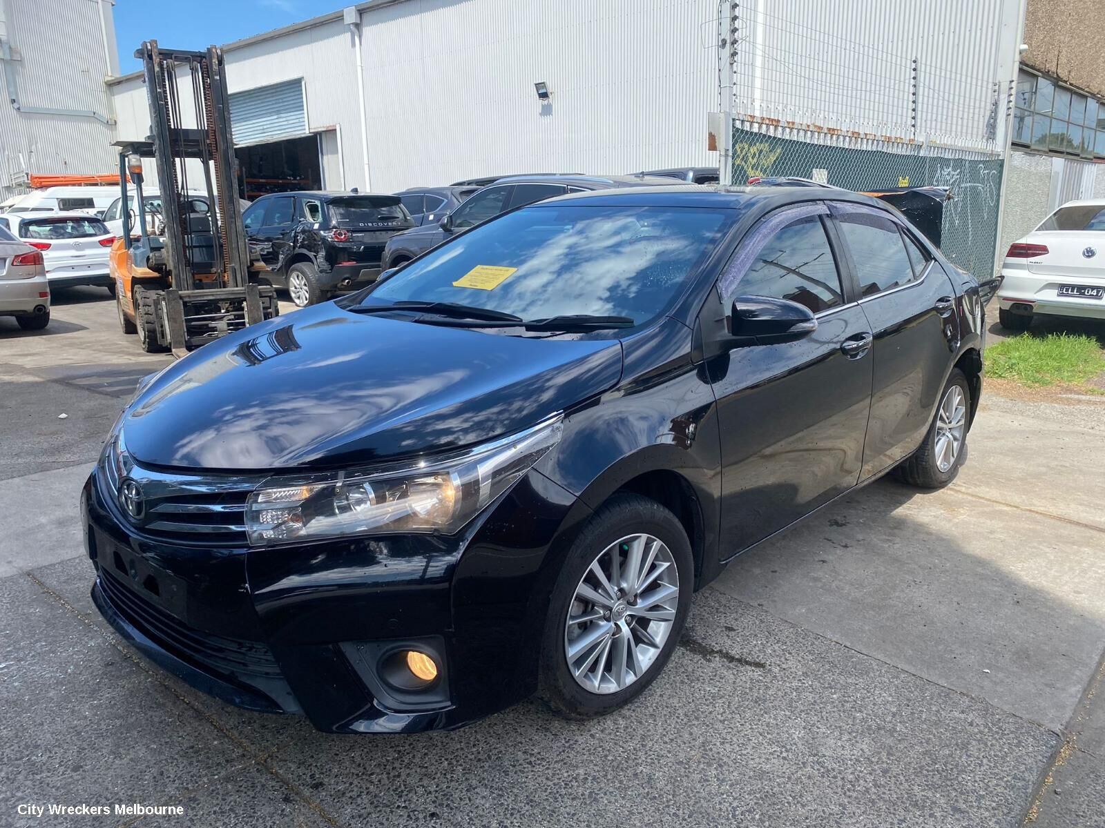 TOYOTA COROLLA 2015 Left Rear Door Window